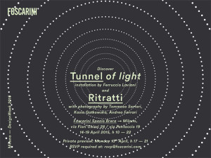 FOSCARINI ZONA BRERA TUNNEL OF LIGHT INVITO